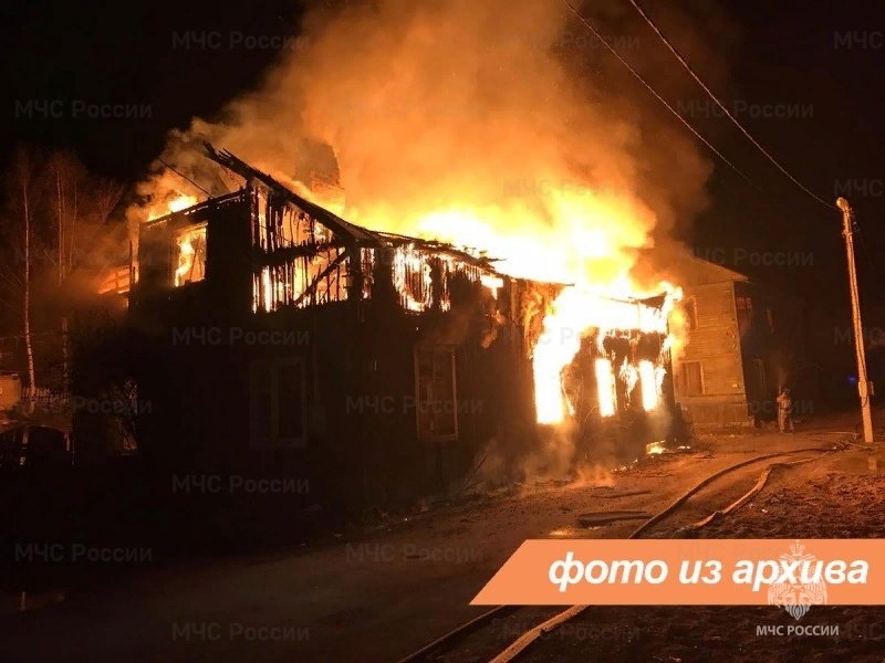 Пожарно-спасательные подразделения Ленинградской области ликвидировали пожар в г. Сосновый Бор